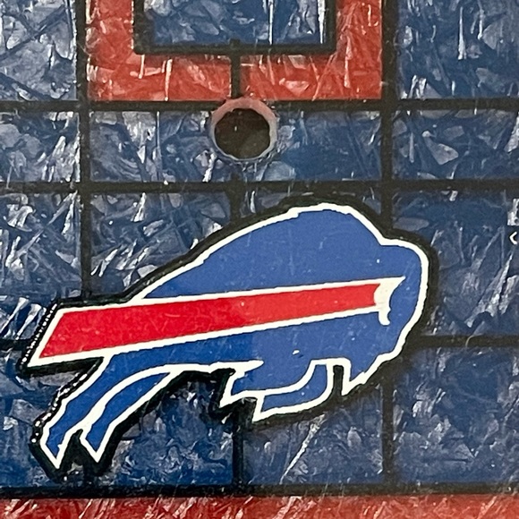 Buffalo Bills Single Toggle Lightswitch Plate with Team Name and Logo NEW - Picture 3 of 5